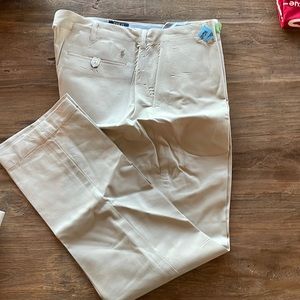 Mens Polo Kaki Pants